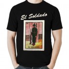 El Soldado (Soldier) Loteria Mens T-Shirt Wholesale